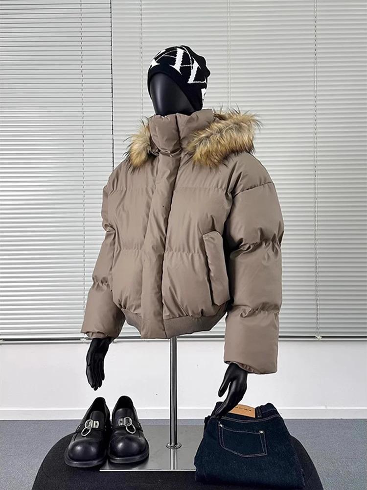 Mens Thick Warm Bomber Jacket Coats Autumn Winter Fleece Lined Casual Jacket for Men Slim Fit Winter Clothing Parkas Q10 251011