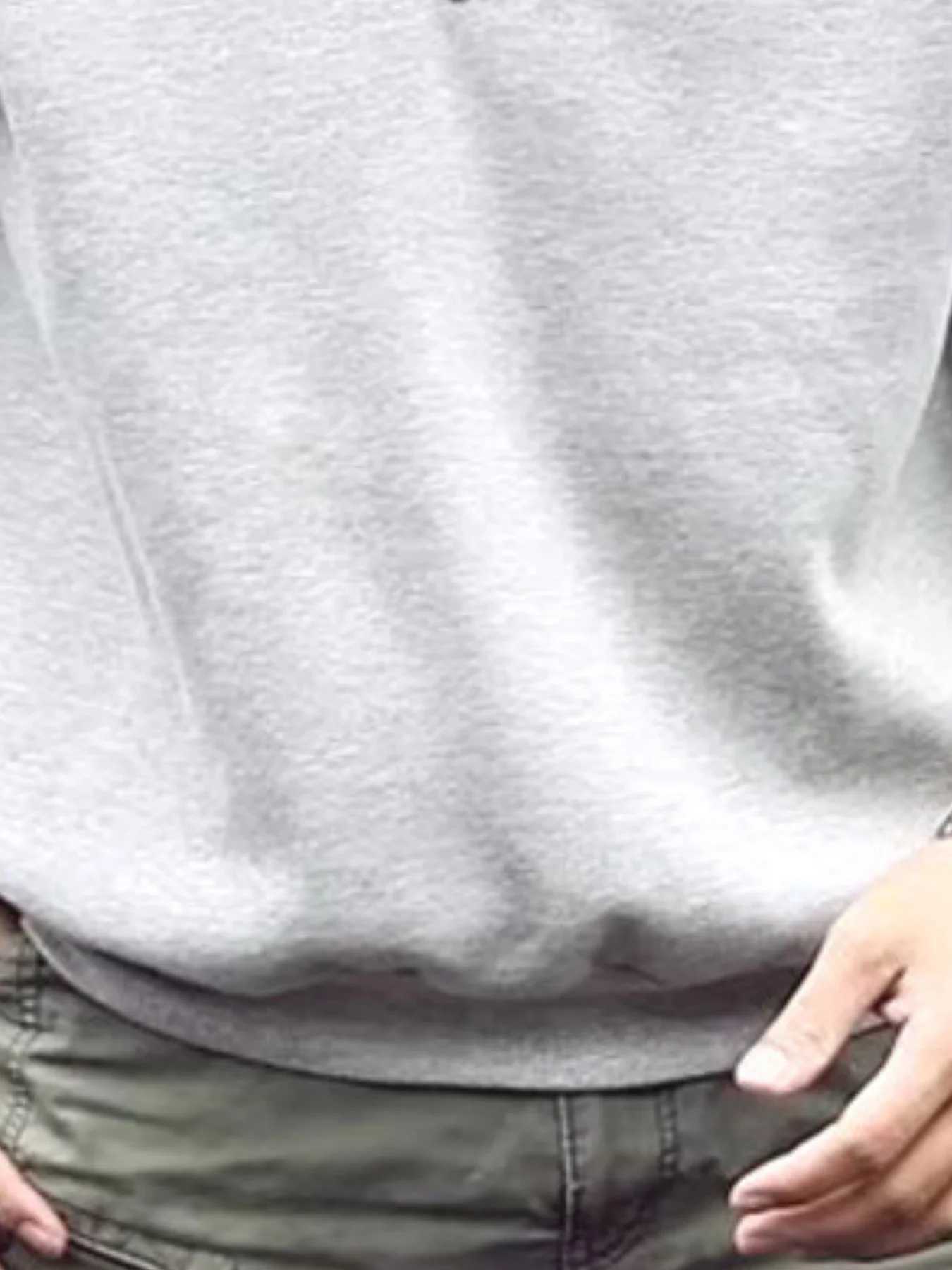 Mens Loose Fit Solid Color Crew Neck Sweatshirt Henry Collar Spring Fashion Retro Japanese Style Streetwear J251203