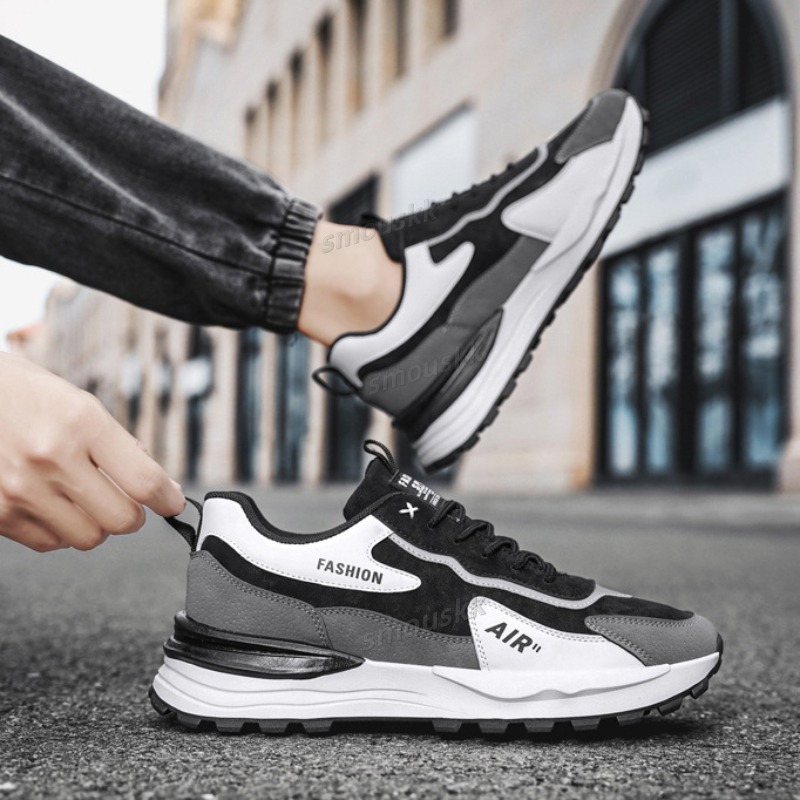 Men Casual Sneakers Lightweight Walking Shoes Fashion Outdoor Soft Male Casual Running Shoes Breathable Men Footwear Sneakers Breathable Athletic Walk