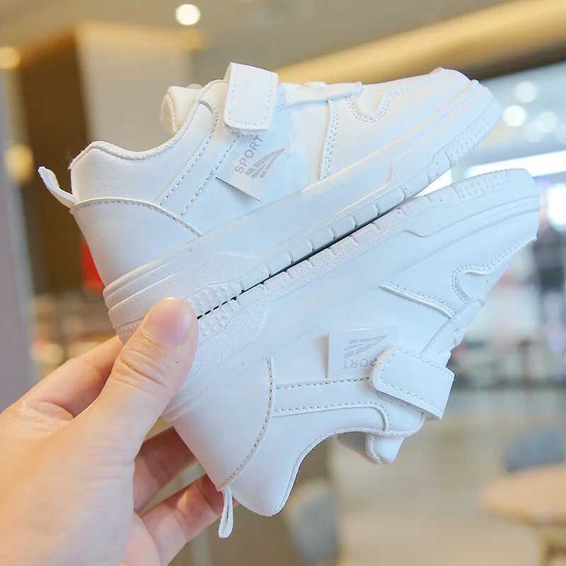 Baby Kids Spring Autumn New Small White Tennis Sneakers Children Soft Sole Anti Slip Sneaker Toddler Casual Sport Shoes H260130