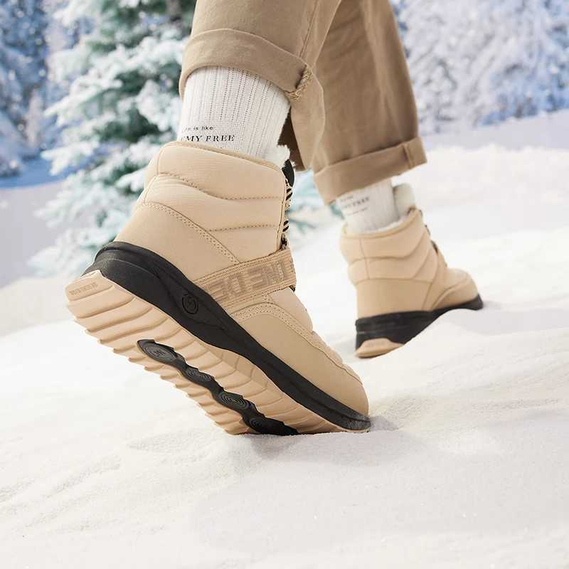 361 Degrees Womens Snow Boots New Autumn Winter Plush Hightop Waterrepellent Nonslip Warm Fashion Female Sneakers 682446716A C251014