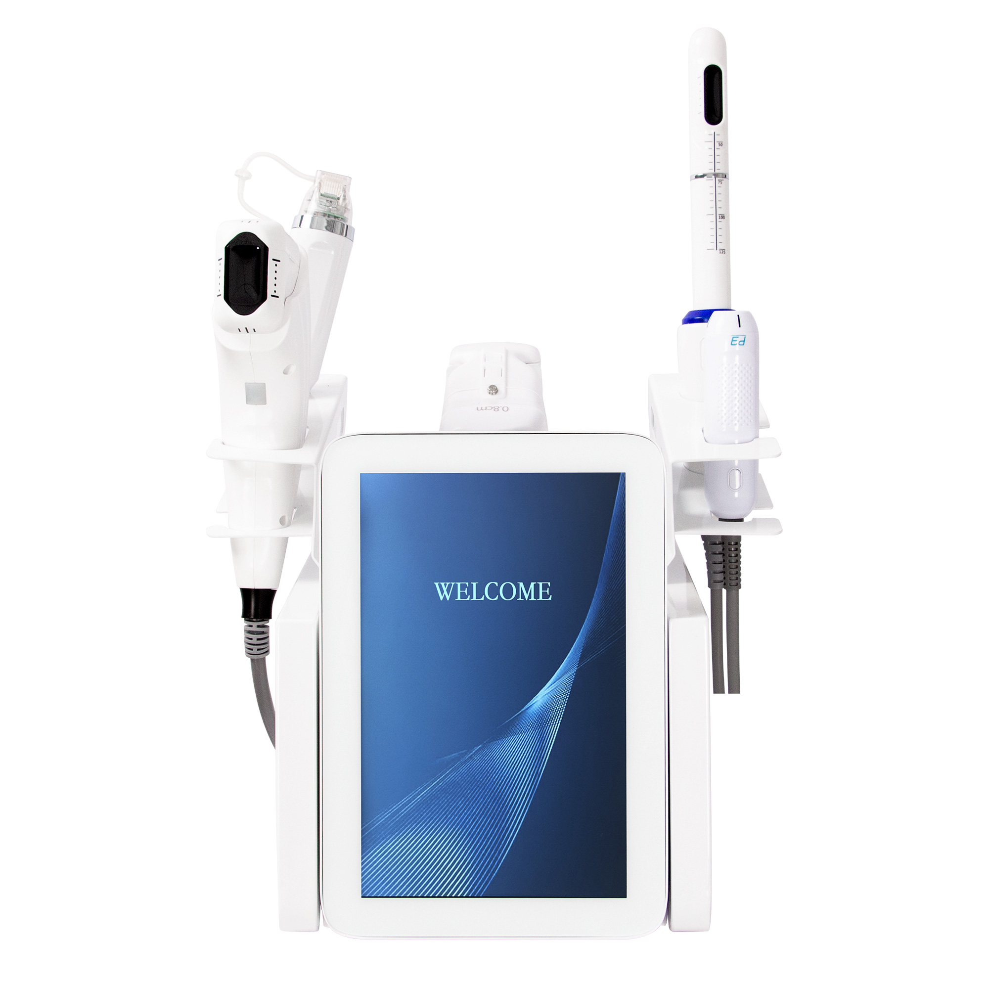 Hifu Microneedling Intimate Care 5-In-1 Device - Facial Lifting & Vaginal Tightening - Dark Circle Removal & Slimming - Professional Beauty Machine