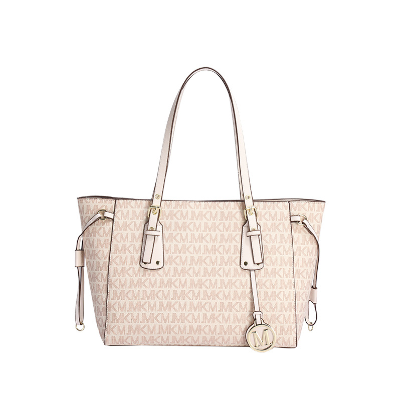 Luxury Designer Bag for Women 2025 New Retro Printed Letter Large Capacity Bag One Shoulder Handheld Tote Bag
