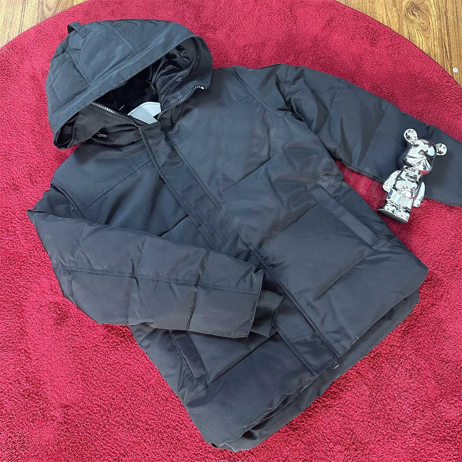 Down Jacket Canada Coats Parka Coat jassen outerwear real coyote fur designer warm hooded windproof Manteau Jacket Coat Hiver parka Down jacket EU size XS-2XL