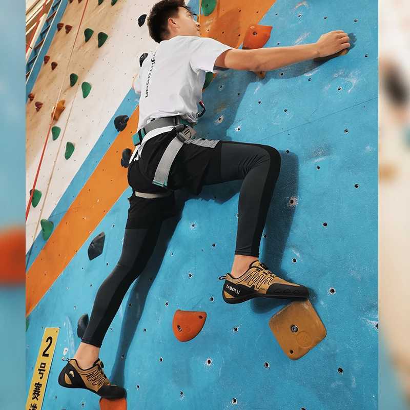 Professional RockClimbing Shoes Men Beginners Mesh Nonslip RockClimbing Bouldering Outdoor Climbing Training Sneakers 3944 C251014