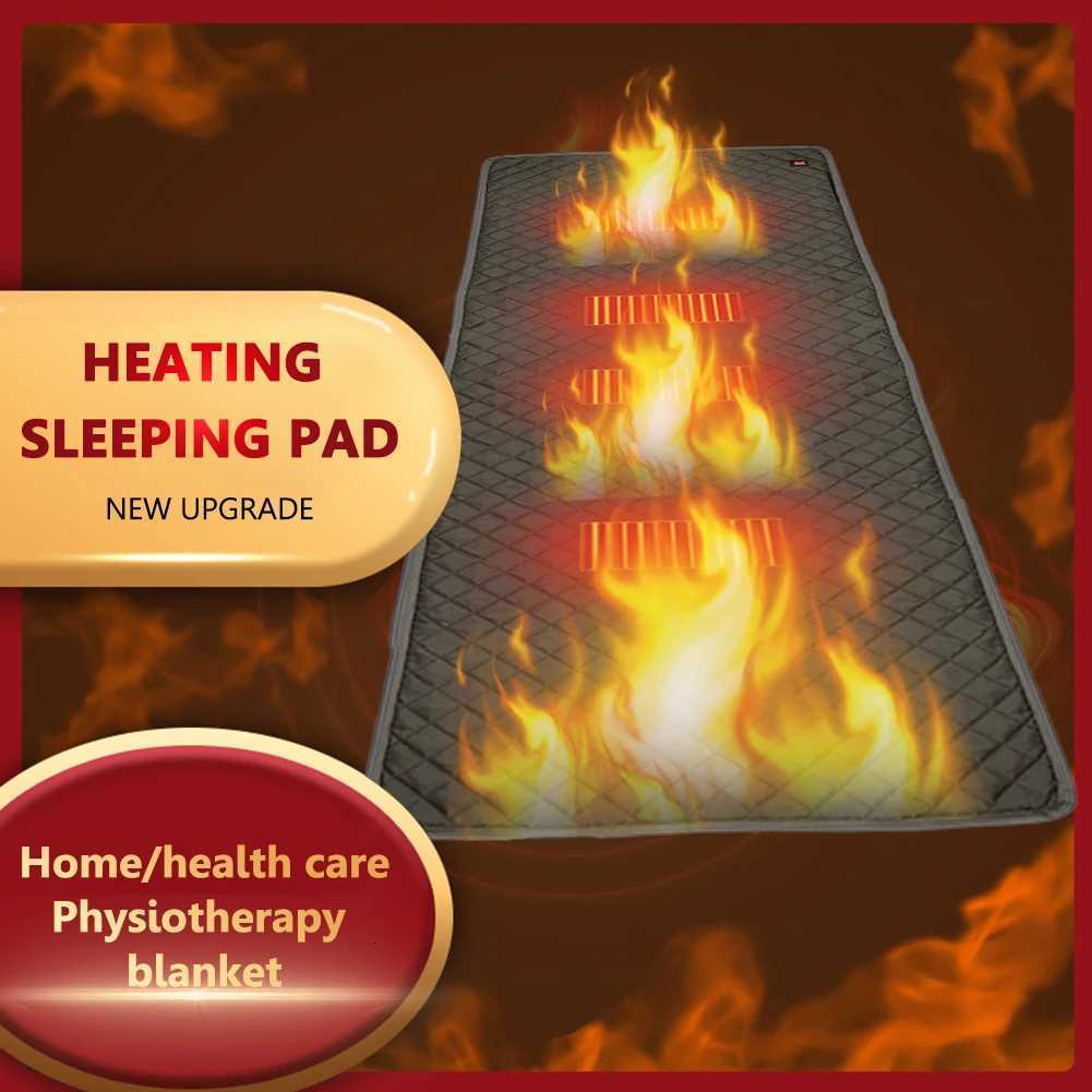 USB Electric Blankets Mat Electric Heating Pad Thermostat Heating Insulation Heated Warm Cushion 5V Outdoor Camping Sleep Sheet Y251014