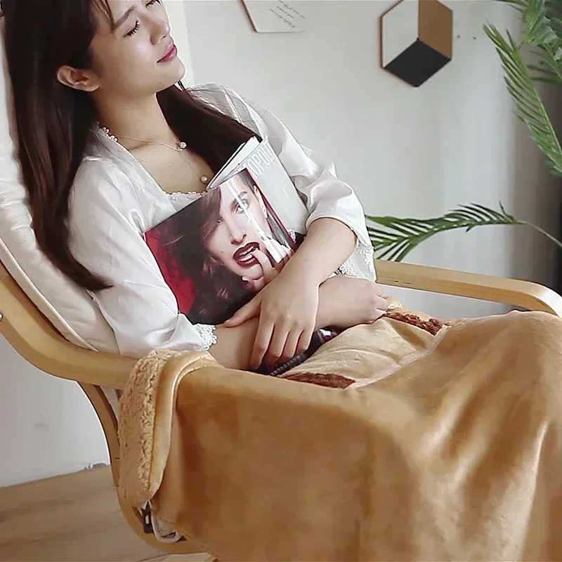 2025 New Electric Blanket 5V Safety Low Voltage USB Rechargeable Electric Blanket Nap Heating Blanket Home Office Sleeping Y251014