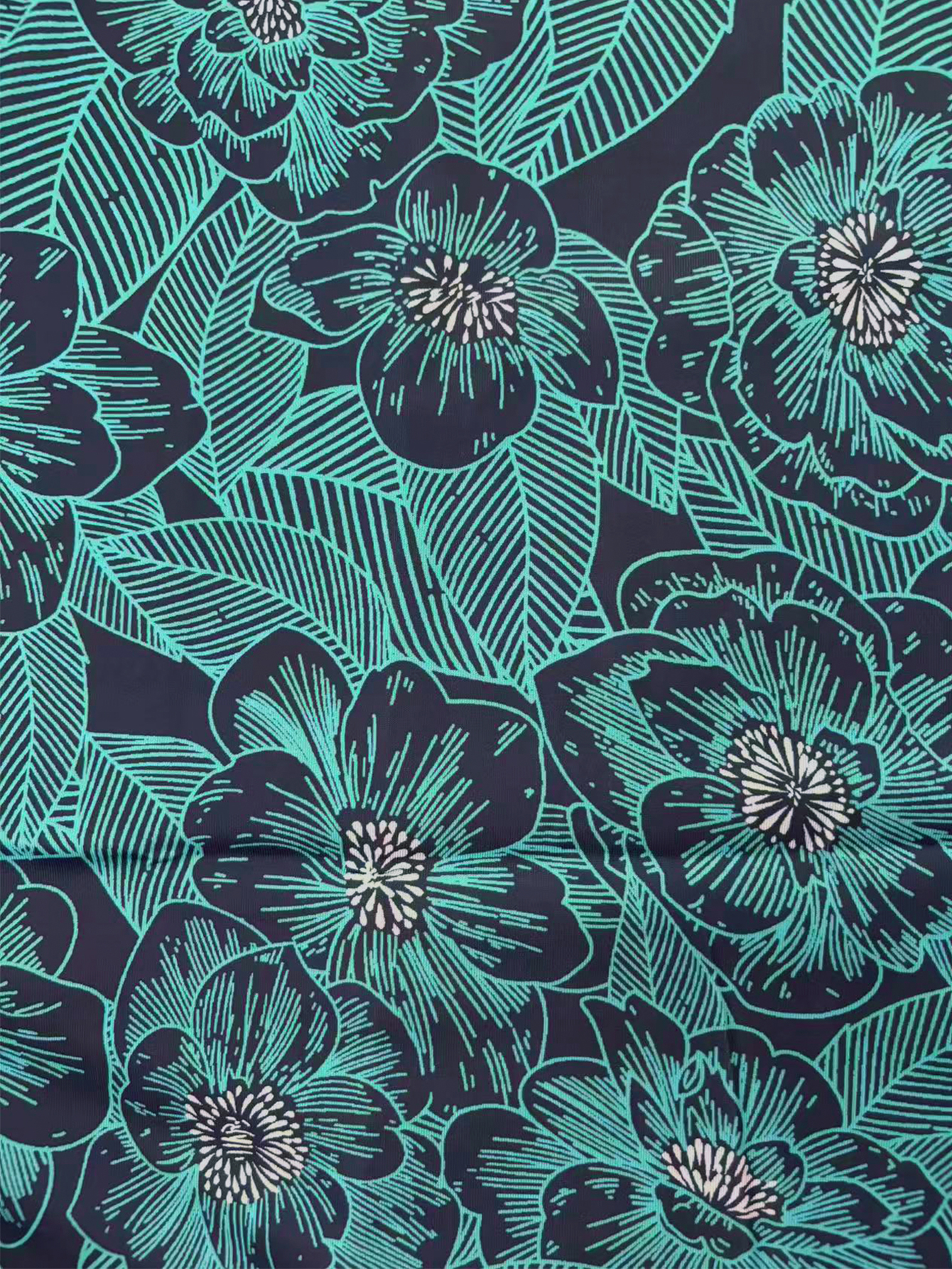 Women's Retro Fashion Floral - Textured Mom - Style Outdoor & Versatile Midi Dress-CF42196