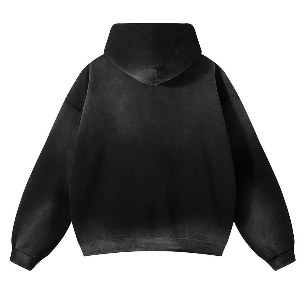 VIPReAlr2025 Winter Hoodie Retro Harajuku Fashion Washed Cotton 380GSM Pullover Sweatshirt Y2K RE Alr J251014