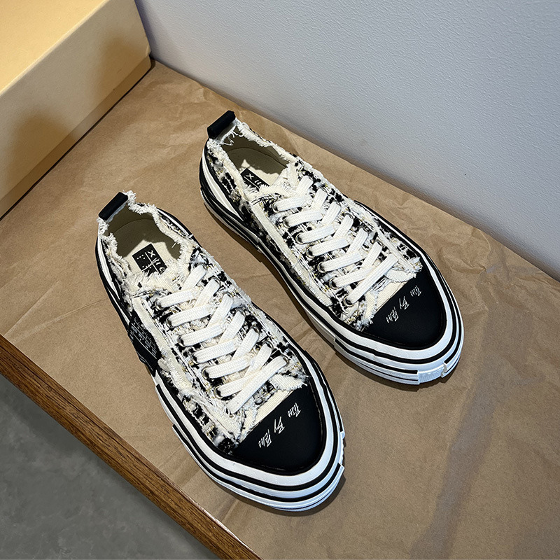 Ddmysports Igh Version Beggar New Spring Canvas Casual Single Flat Bottomed Small White Shoes Women S Trend OUTDOOR
