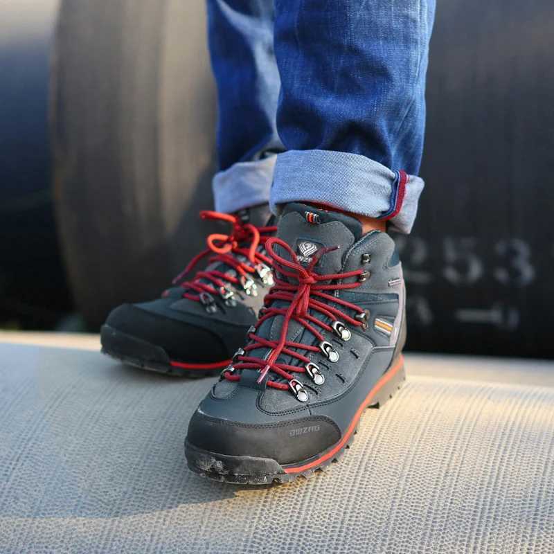 Hiking Shoes Men Winter Mountain Climbing Trekking Boots Top Quality Outdoor Fashion Casual Snow Boots C251014