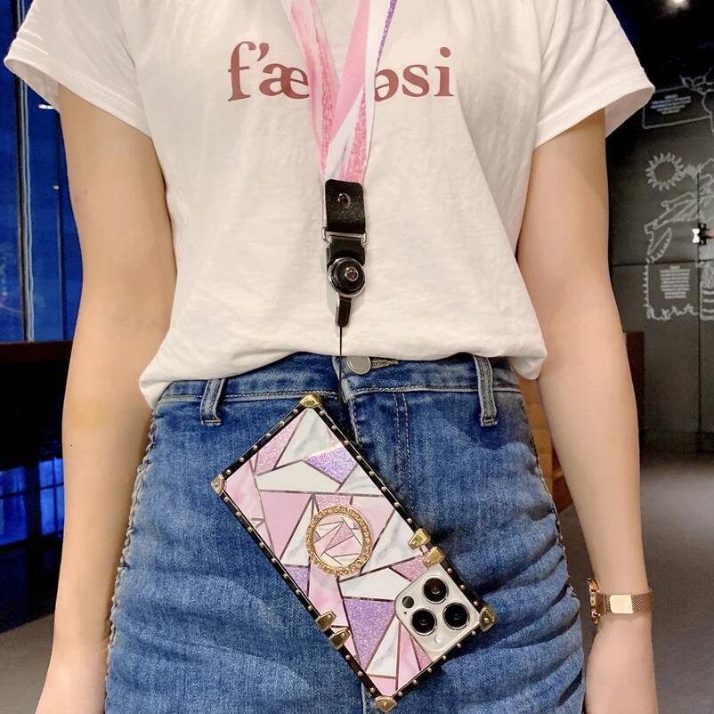 Leather Phone Case For Xiaomi Redmi Note 14 Pro 13 12 5g Nota 11 9 14c 13c 12c Xiami Note12 Note13 Note14 4G Girl Lanyard