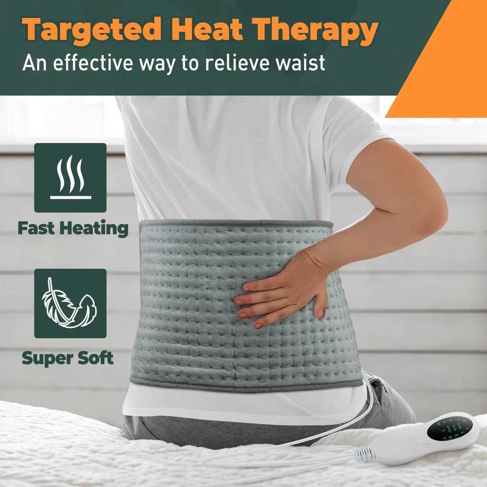 Electric Heating Pad Home Thermal Blanket Multifunctional Adjustable Timing Cushion Cold Warming Heated Mat for Office Home Y251014