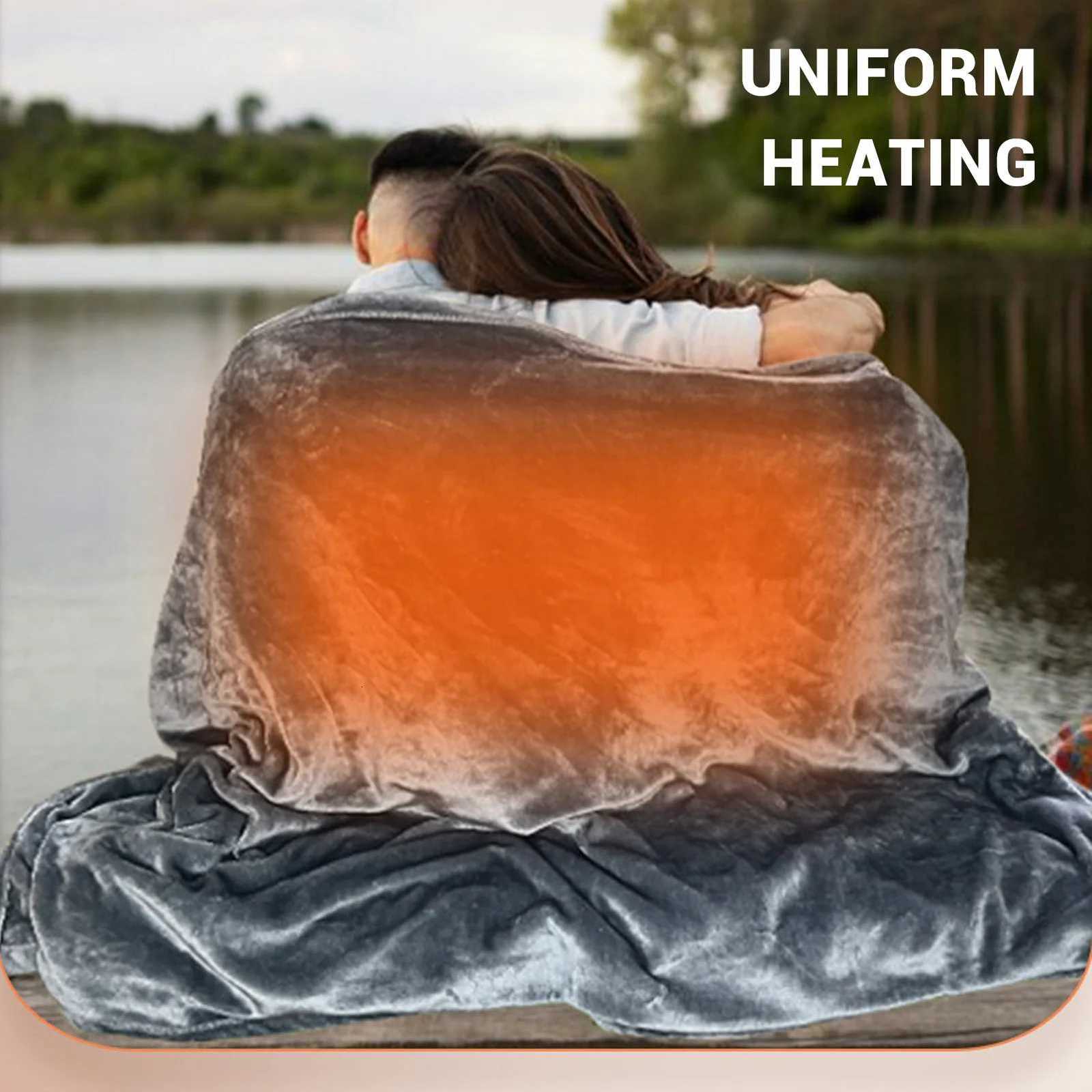 72W Electric Car Blanket Long Life Flannel Car Electric Blanket Breathable Firm Safe Voltage Saving Power for Camping Y251014