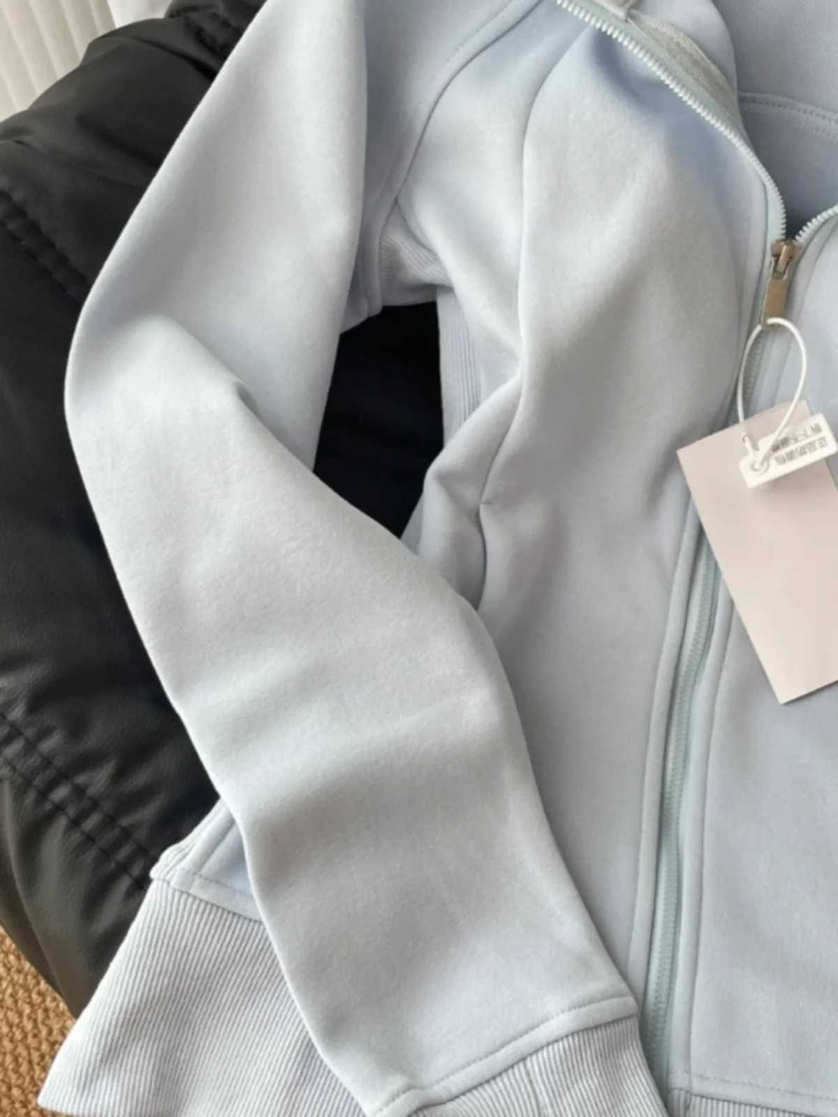 Early Spring American Sle Slim Fit Sportswear Hoodie Womens Autumn Winter Cloes Casual Open Cardigan Top Coat W251014