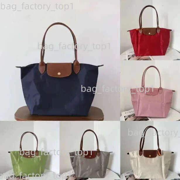 2025 New Designer Bag 3A Shoulder Bag Dumpling Bag Nylon Champlies Commuting Work Tote Foldable Waterproof Oxford Storage Women Outdoor Bag Longchamps Bag D0a