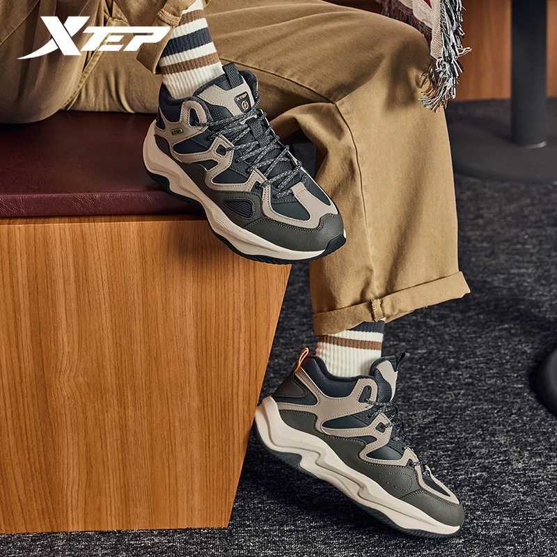 Xtep Lightning 50 Mens Cotton Shoes Plus Velvet Thickening Warm Waterproof Nonslip Outdoor Casual Sports Shoes 976419370016 C251014