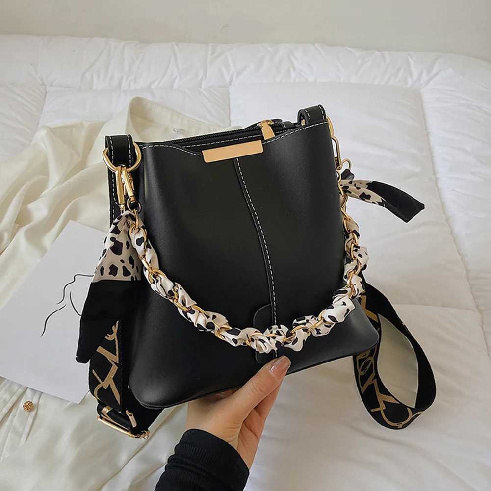 Wen PU Leather Fi Bucket Bag with Adjustable Strap Single Shoder Handbag Zipper Closure Bag for Work Vai D251014