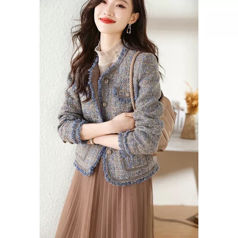2025 Autumn/Winter New Top Spring New French Designer Jacket Fashion Jacket Women's Luxury Elegant Fashion Multi functional Slimming Coarse fashi