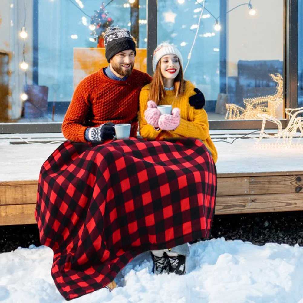 Car Electric Heated Blanket Warmer Mat Fast Heating 12V Electric Pad Heater 9 Adjustable Temperature Autooff for Car Camping Y251014