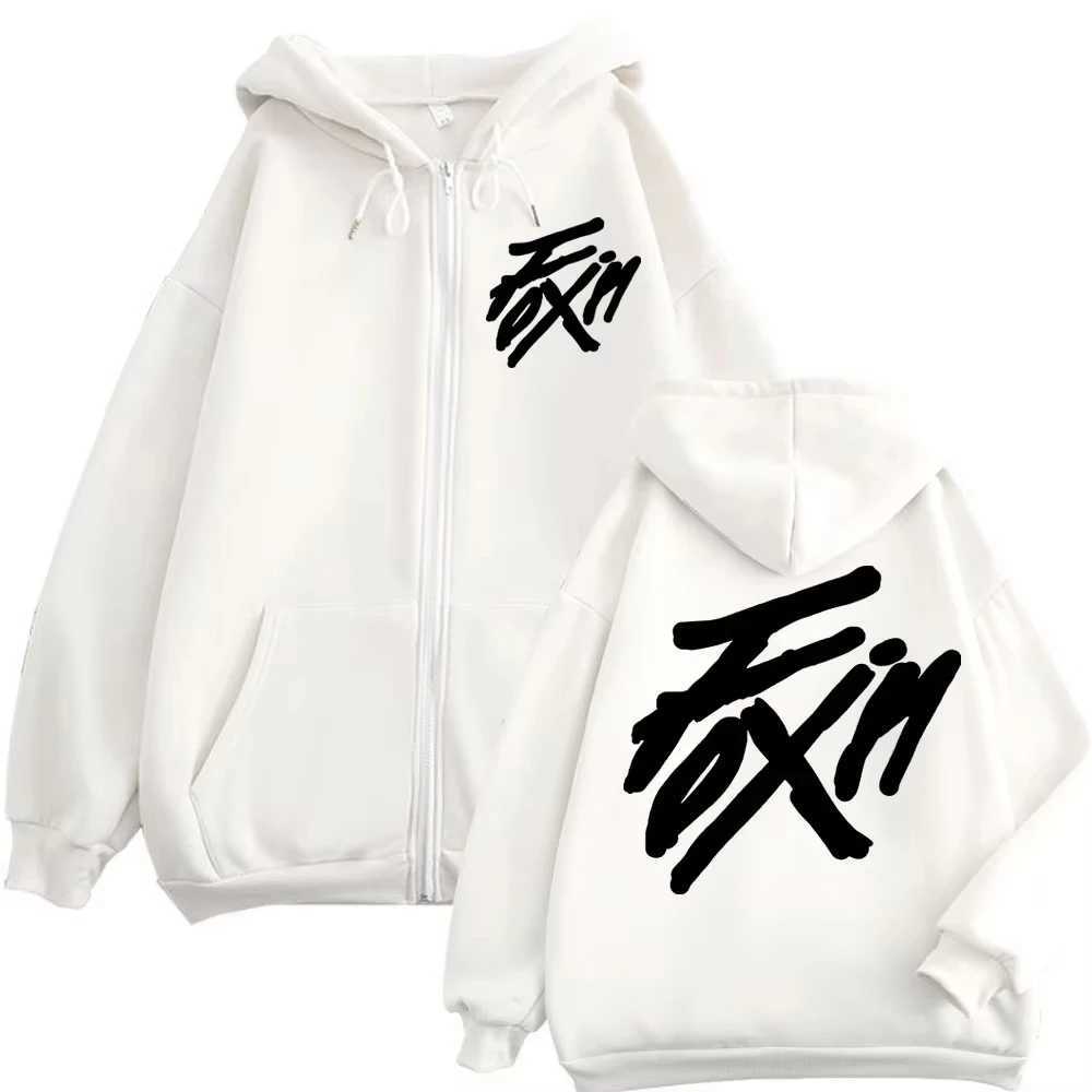 Kpop ATEEZ FlX ON Merch Zipper Hoodie Men Women High Quality Fashion Zip Up Jacket Coat Autumn Winter Casual Loose Sweatshirts J251203