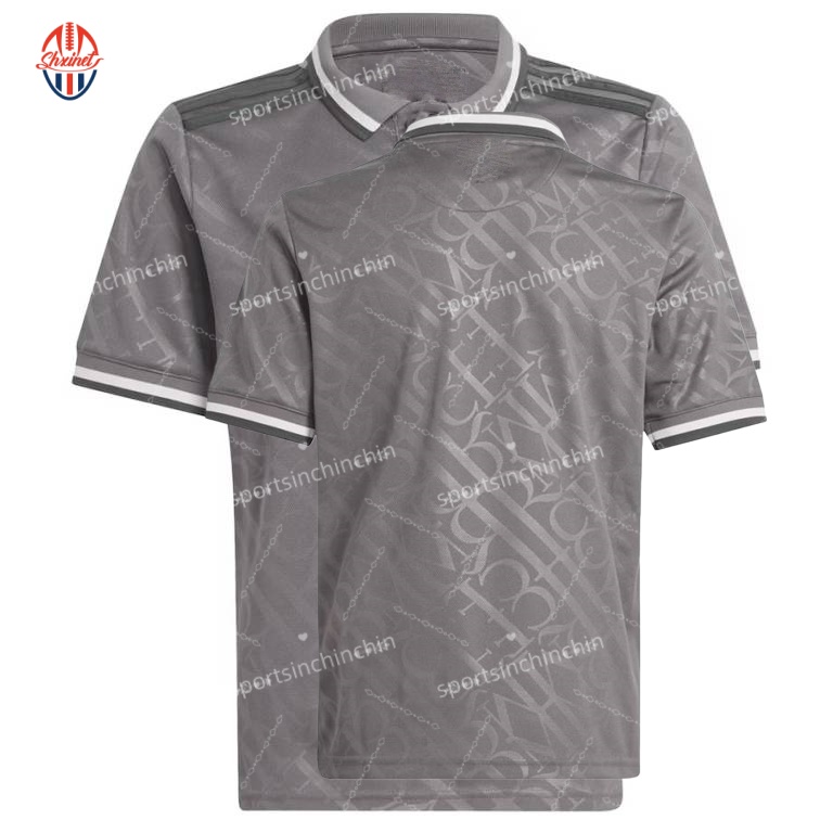 25/26 season Club World Cup Bellingham 5 adult soccer jerseys Mbappe 9 Modric 10 Ronaldo 7 children's sports games training short-sleeved casual 