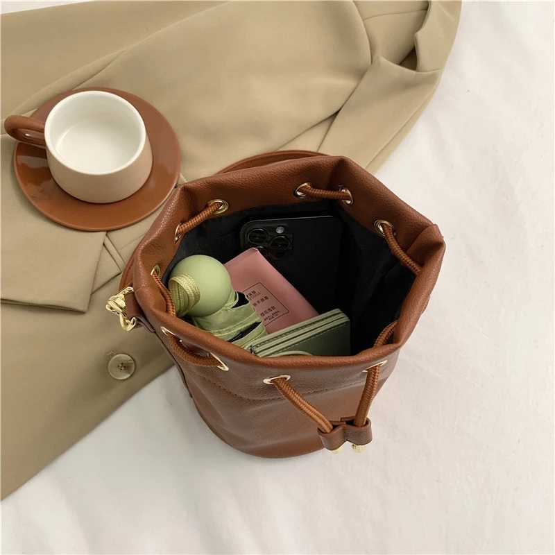 Designer Black Coffee Crossbody Bags Wen Luxury Pu Leather Handbags And Purse Bucket Shoder Bags Tote D251014