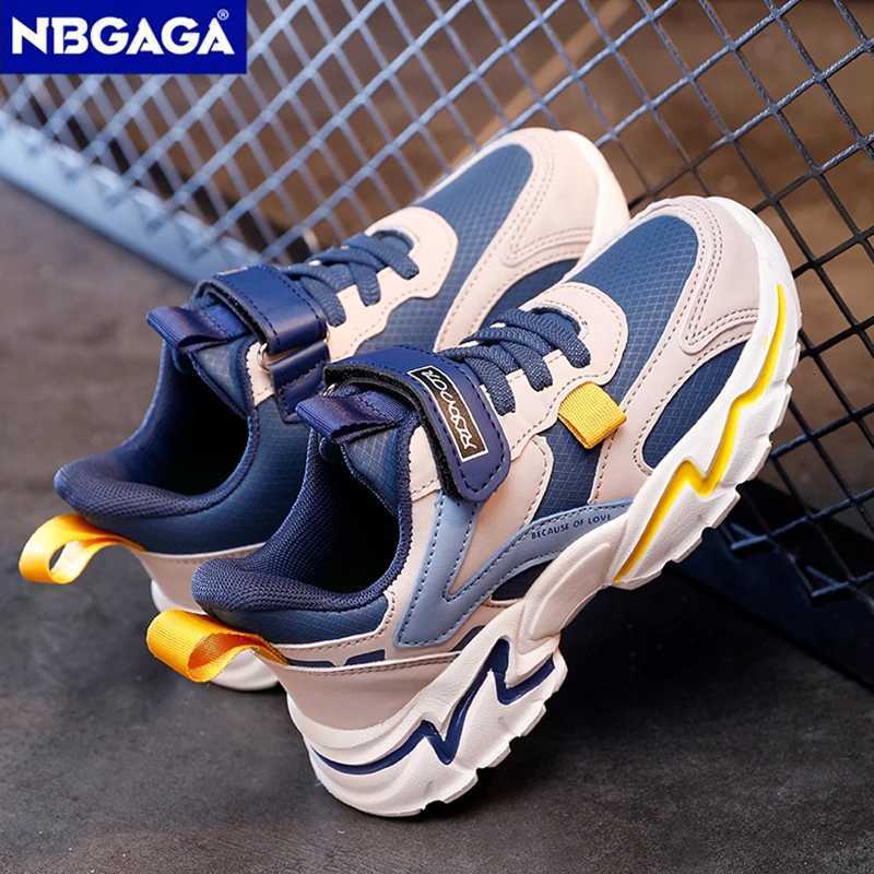 Four Seasons Sport Kids Sneakers Boys Casual For 5-16Years Children School Walking Non-slip Outdoor Running Shoes Leather XJ250701 XJ260303