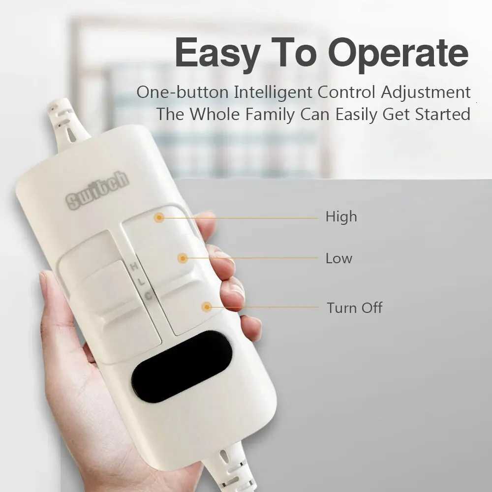 Electric Blanket Heated Mattress 220V110V Thicker Heater Heated Blanket Electric Heating Blanket Winter Body Warmer EUUS Plug Y251014