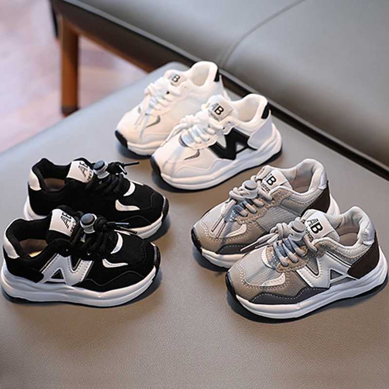 Kids for Boys Girls Soft Sneakers New 2024 Fashion Sports Running Children Flat Casual Baby Toddler Outdoor Shoes H260130
