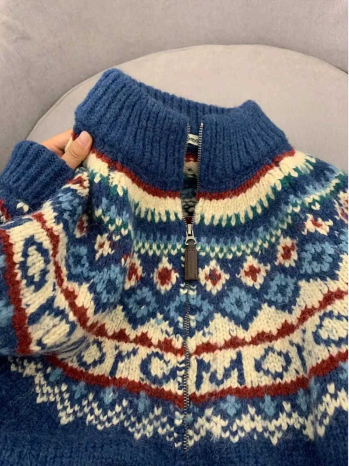 Japanese R ien Knitted Cardigan Women Turtlene Sweater Autumn Winter Loose Soft Warm Coats Womens Knitwear Tops W251014