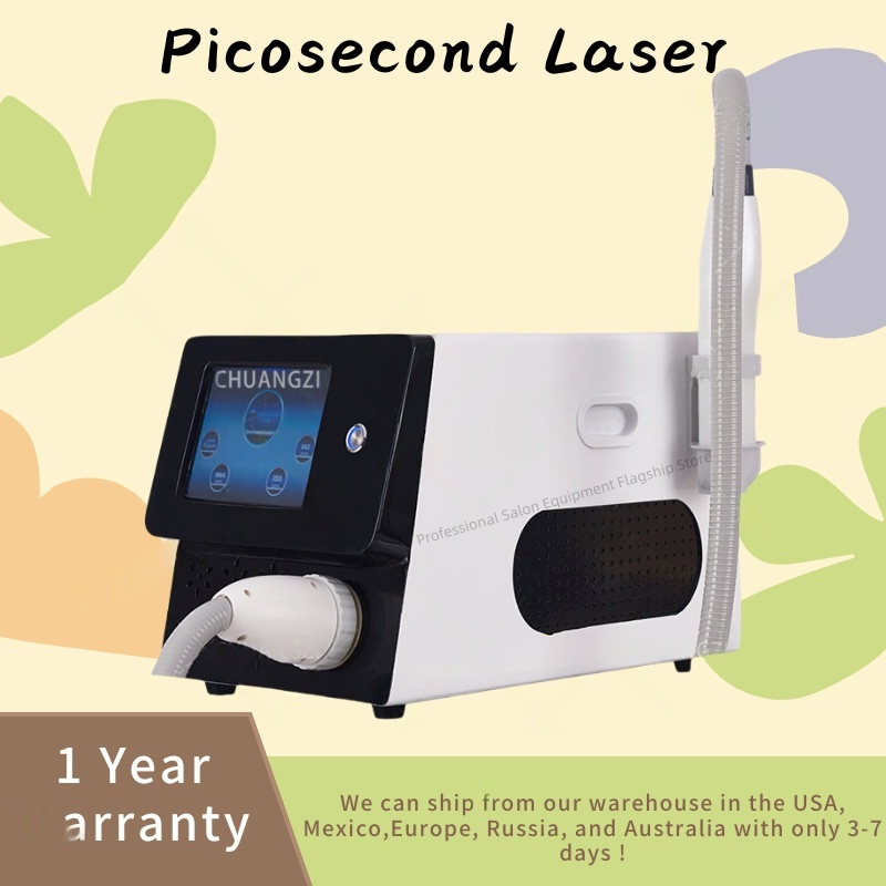 BEST Q Switched ND Yag Laser Tattoo Removal Machine 755nm 1064nm 532nm 1320nm Pico Laser Selling Well Machine