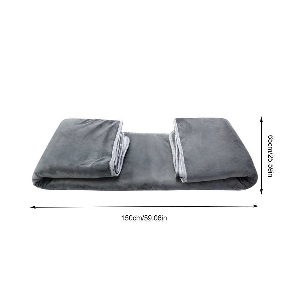 Electric Blanket 220V110V Heated Throw Blanket Flannel Blanket Mattress 2 Heat Settings With Switch Winter Body Warmer 150x65cm Y251014