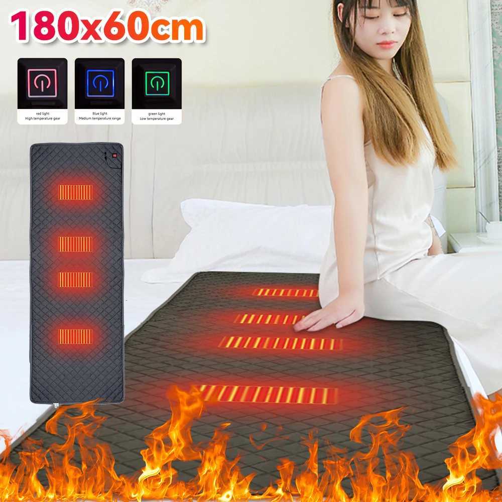 USB Electric Blankets Mat Electric Heating Pad Thermostat Heating Insulation Heated Warm Cushion 5V Outdoor Camping Sleep Sheet Y251014