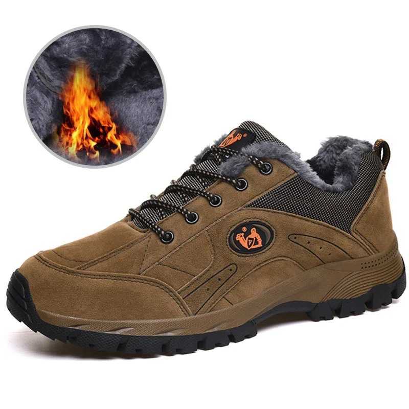 Winter Men Women New Outdoor Sports Hiking Shoes Breathable Mountain Climbing Footwear Trekking Sneakers Classic Casual Boots C251014