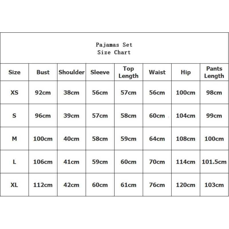 Women Pajamas Set Long Sleeve Top And Pants Sleepwear 2 Piece Set For Women Autumn Casual Loose Elastic Homewear SweetT251014