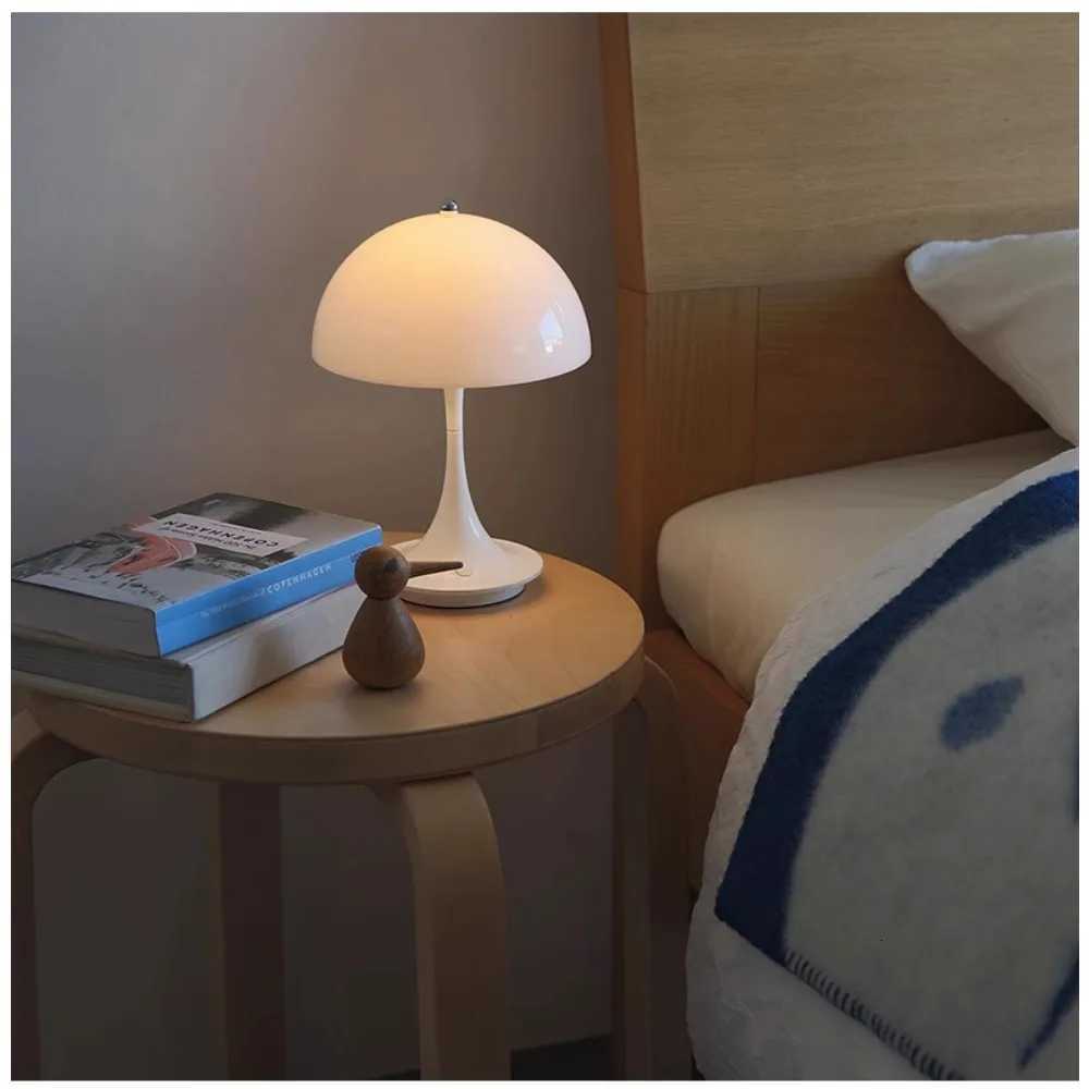 Denmark USB portable charging small desk lamp Nordic LED dimmable bedroom study bedside ambient light outdoor camping Z251014