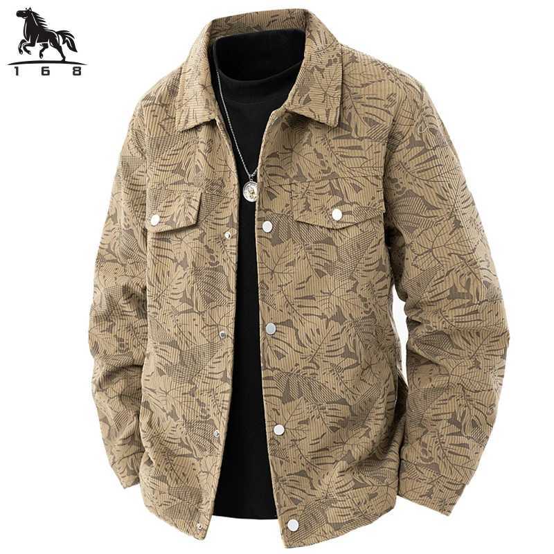 Jacket Mens Spring autumn New men jacket solid color Corduroy Jackets casual coat Mens business coats Size M5XL 6XL 7XL 8XL J251014
