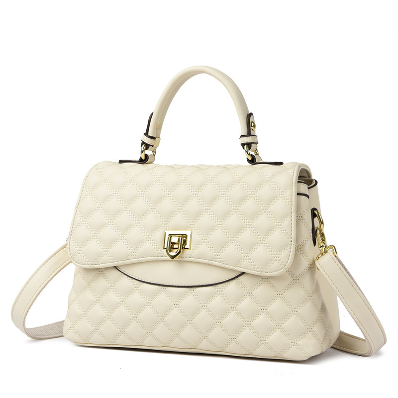 Designer Bag Fashion Versatile Quilted Large Bag For Women 2025 New Large Capacity Shoulder Handbag For Luxury Bag Women Supermarket Style Counter Bag