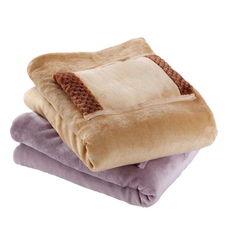 Electric Heater Blankets 5V USB Powered Soft Thicker Warmer Winter Heating Blanket For Office Bedroom Works With Power Bank Y251014