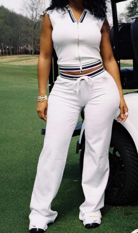 European and American New Cross-Border Women's Fashion Sports Casual Shirt Collar Solid Color Top Ribbed Tie Short Skirt Set for Women