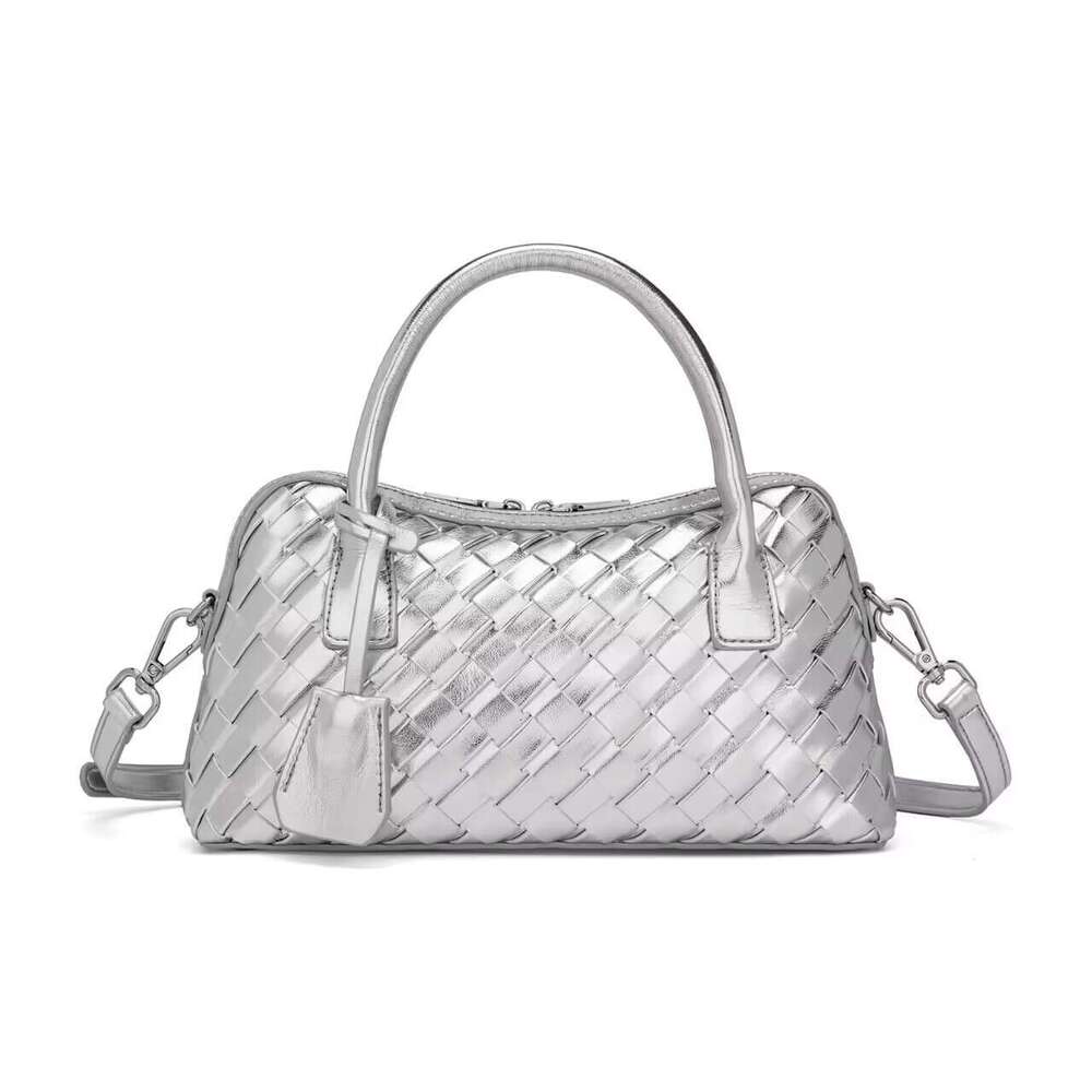 Luxury bag New Handmade Bowling Ball Woven High end Fashion Women s Handbag Tote Shoulder Crossbody Bag