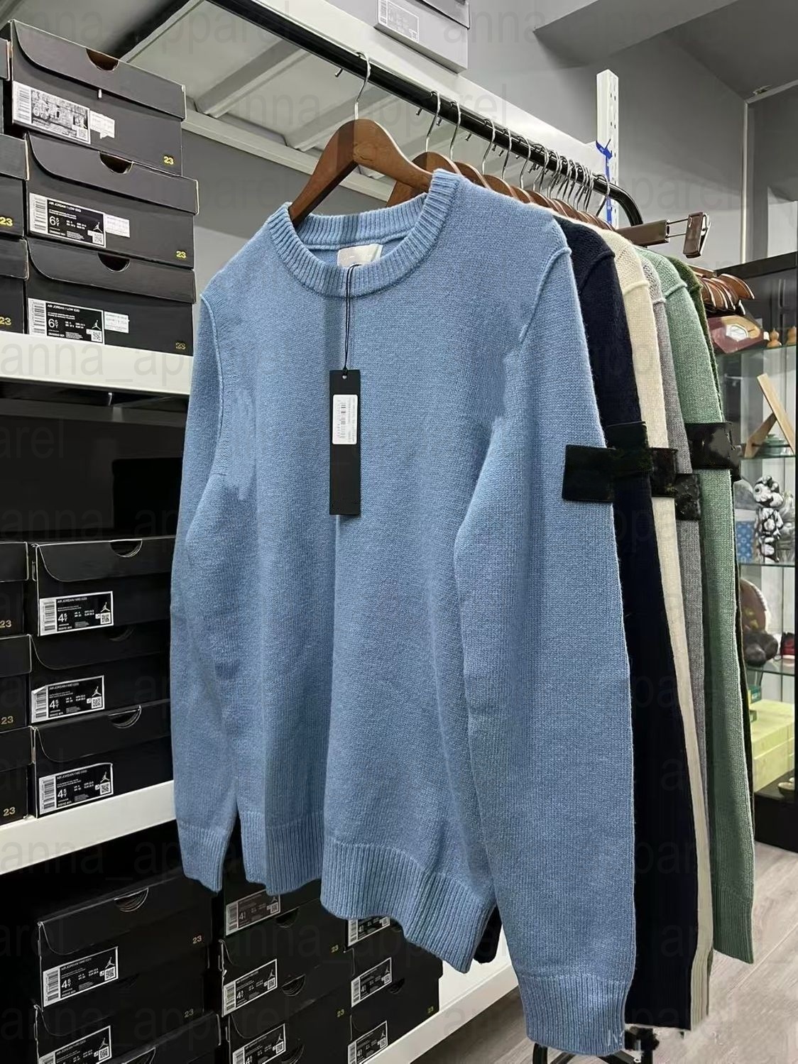 Designer Jumpers Mens Sweater Knitted Sweatshirts Women Cardigan Knit Sweats Shirts Cotton Crewneck Pull France Streetwear Fashion Knitwear Clothes