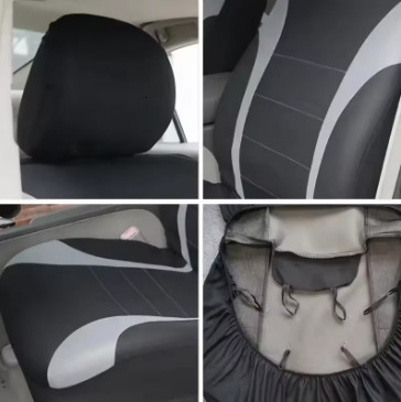 Universal Car Seat Covers Polyester Fabric Fit For Most Car Suv Truck With Airbag Compatible Car Accessories Interior Seat Cover