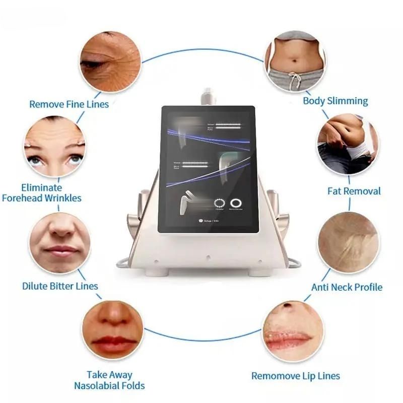 Professional 12DHifu Therapy Machine For Face - Instant Skin Tightening - Reduces Wrinkles - Safe For All Skin Types For Home or Beauty Salon Use