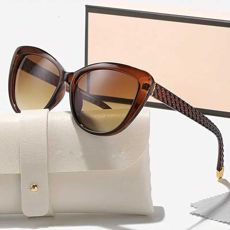 New Fashion luxury Brand Men Sunglasses Womens Leisure Sun Glasses Women Outdoor Cat Eye Eyewear UV400 Oculos De SolXJ251014