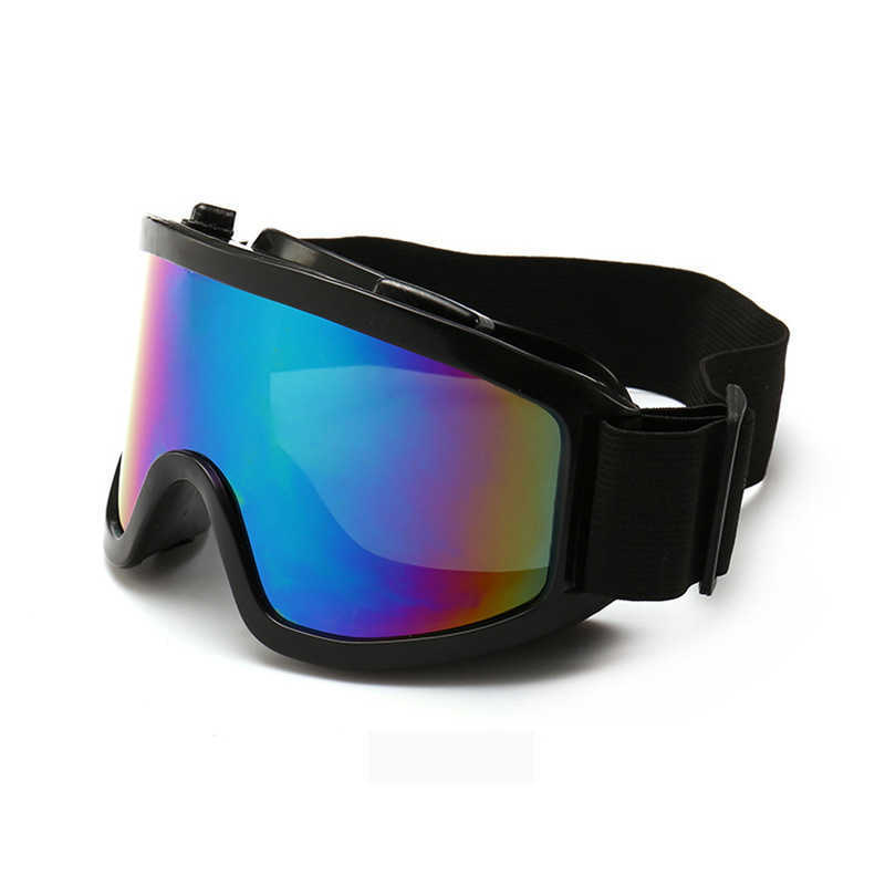 Outdoor Mens and Womens Windscreens Riding Motorcycles Sports Glasses Color Films Windscreens Sand Fans Ski Glasses H251015