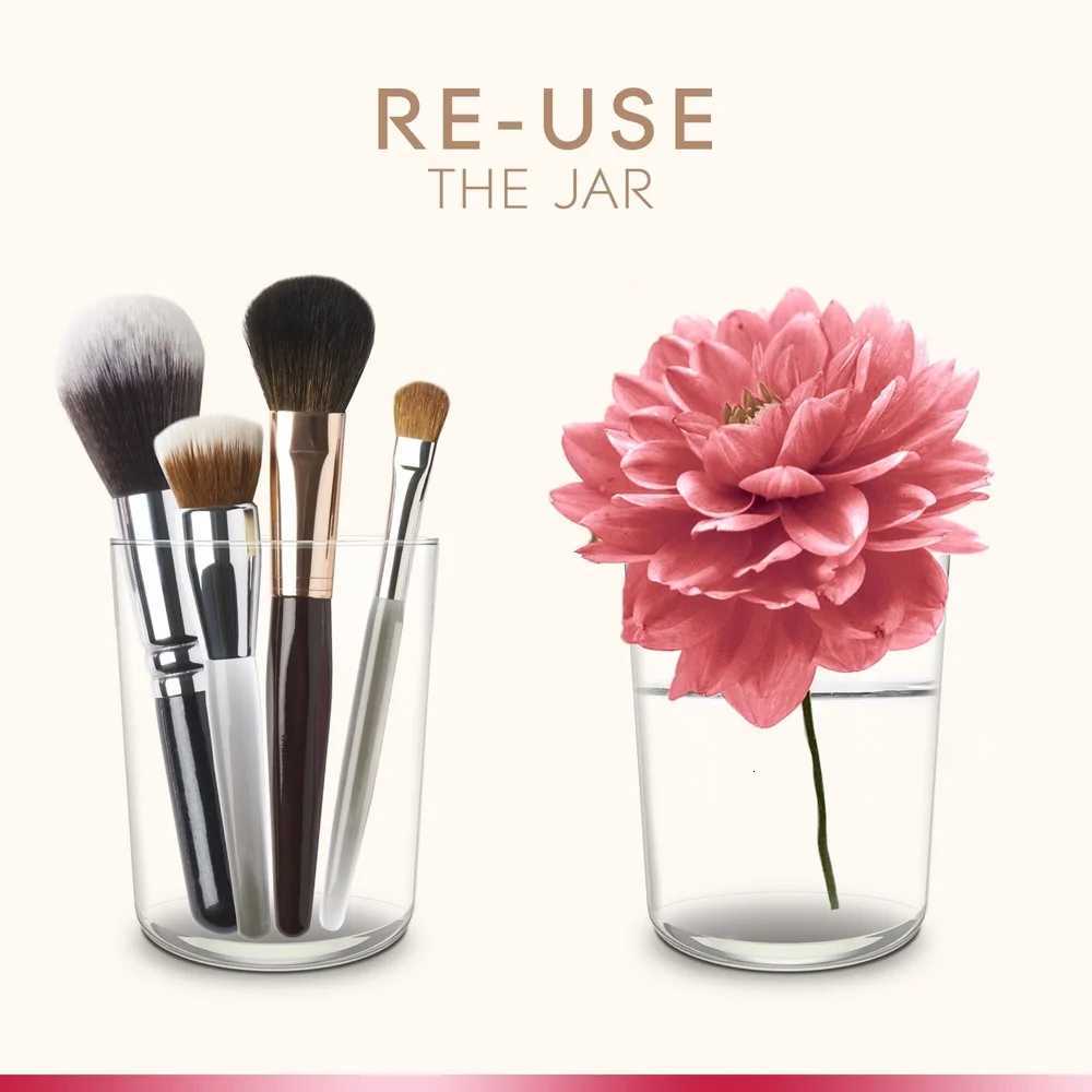 Large Jar Scented Candle Wild Rose Petals 16 oz 85 Hours Burn Time Floral Aroma Container Candle Home Dcor Gift C251015