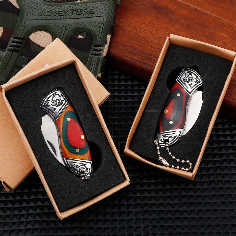 Folding Knife Pocket Exquisite Small Knife High Outdoor Multifunctional Portable Carryon Express Package Opener Fruit Knife Gift Knife H251015