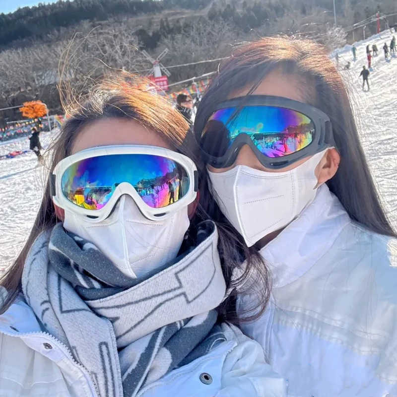 Unisex Ski Goggles Windproof Sandproof Goggles Cycling Goggles Electric Motorcycle Dustproof Outdoor Offroad Protective Glasses H251015